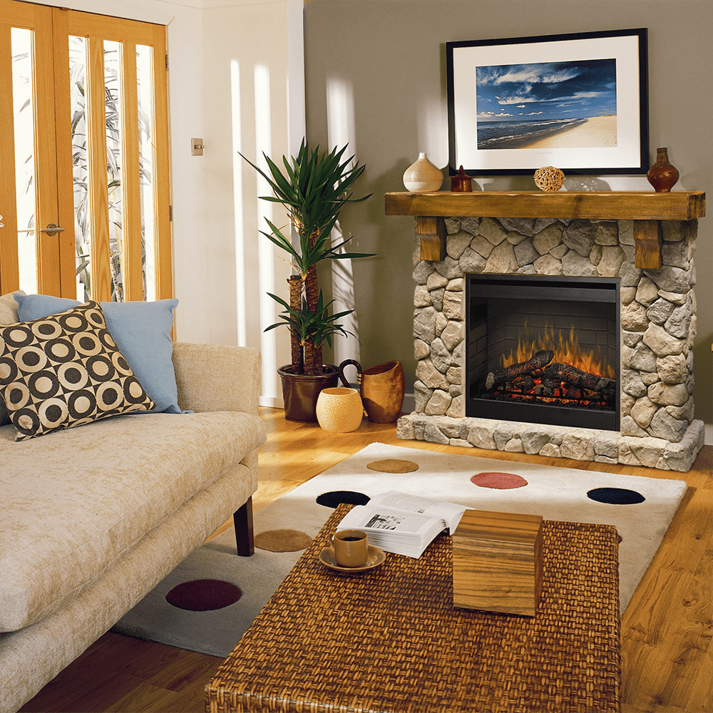 Dimplex Fieldstone Electric Fireplace
