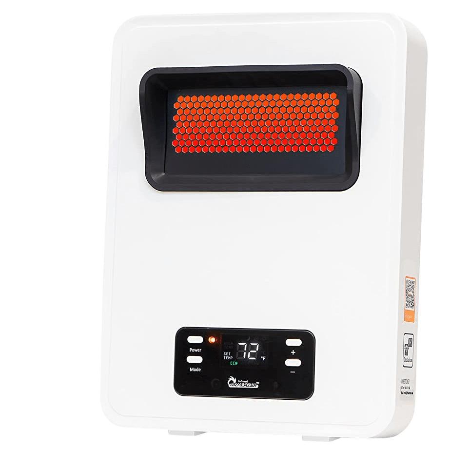 Dr. Infrared Heater 2-Way Wall Mount or Portable Space Heater