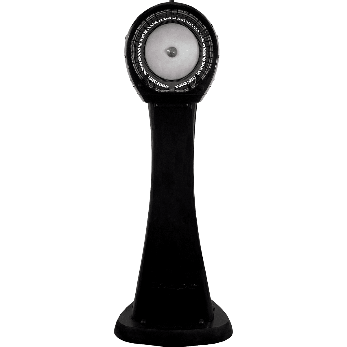 EcoJet by Joape Cyclone 737 Commercial Portable Misting Stand Fan w/ Reservoir - 26-gal. Black