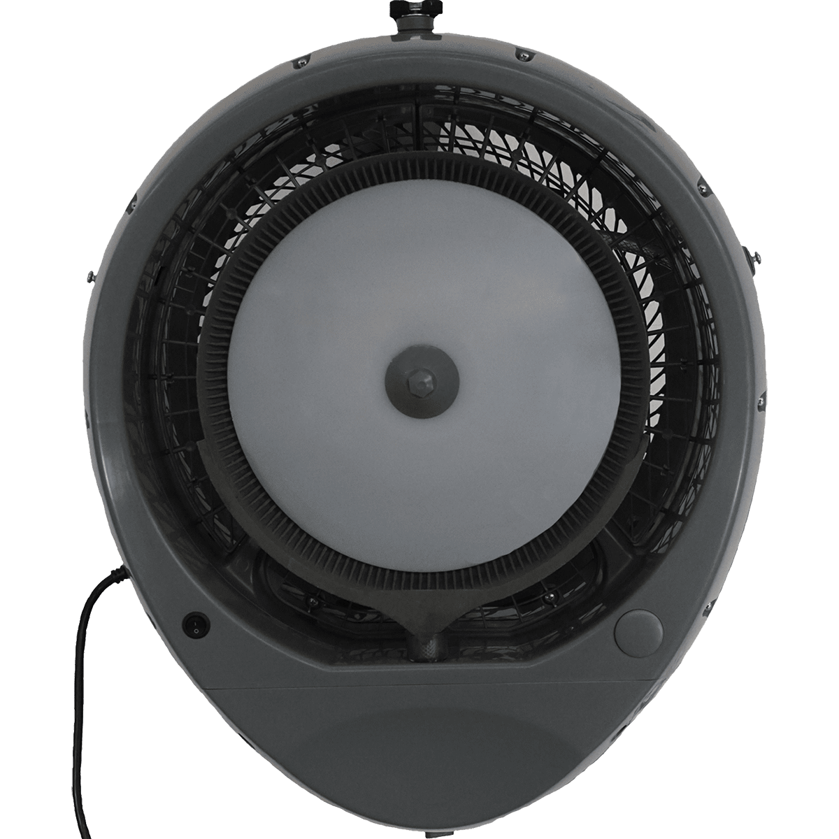 EcoJet by Joape Cyclone 737 Wall Mounted Commercial Misting Fan Gray