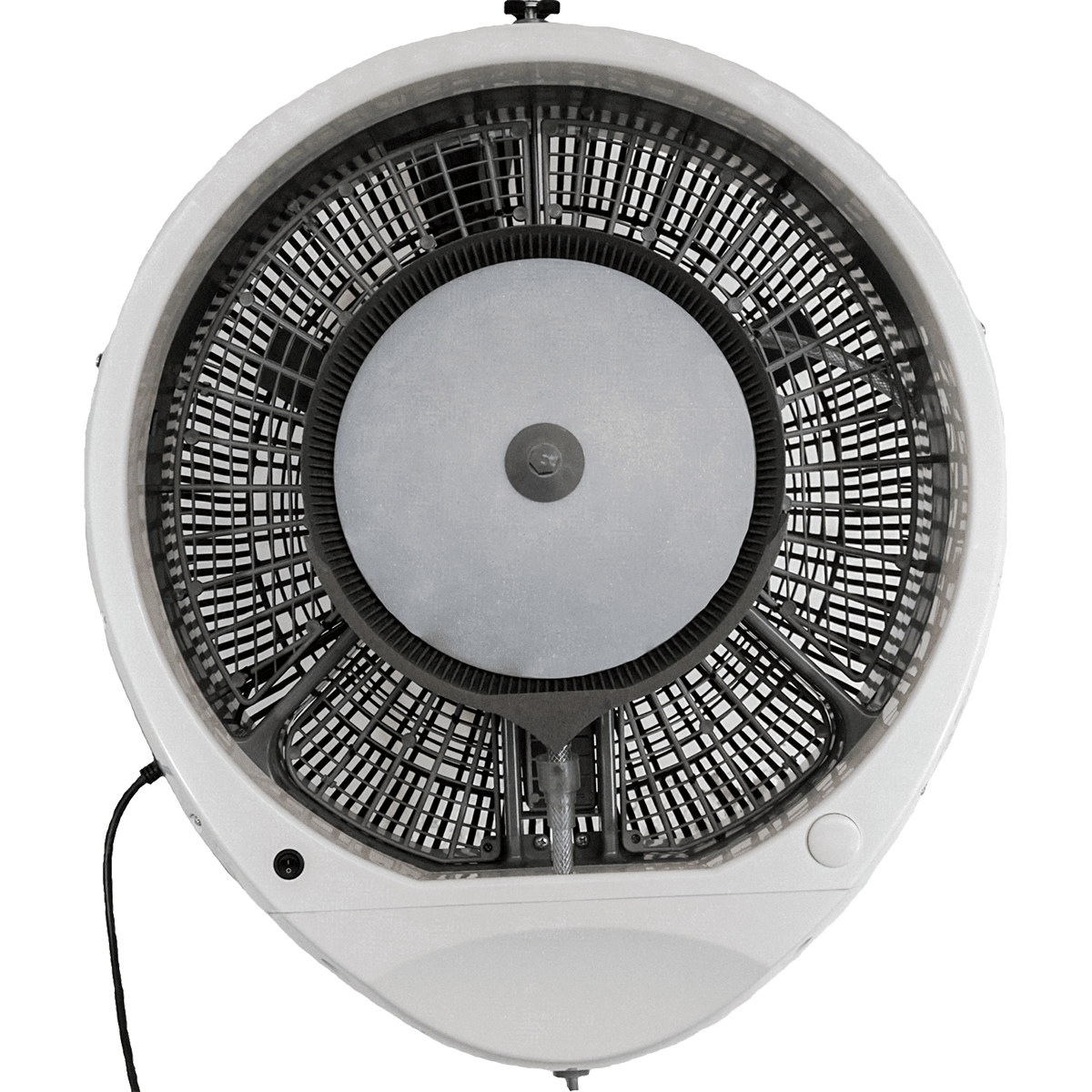 EcoJet by Joape Cyclone 737 Wall Mounted Commercial Misting Fan - White