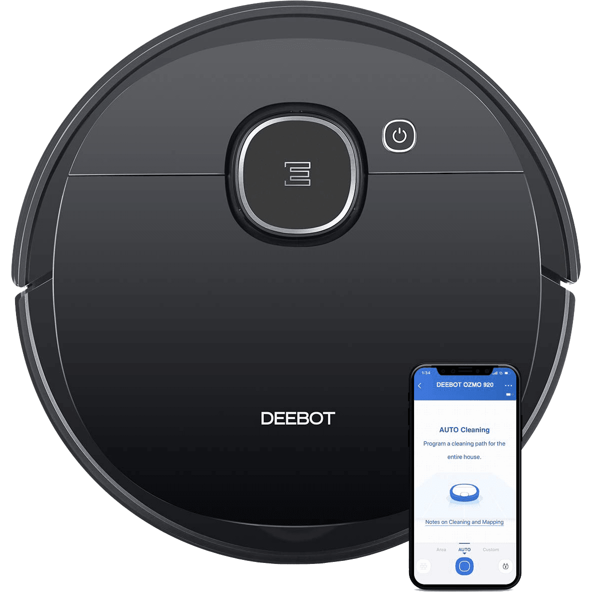 ECOVACS Deebot Ozmo 920 Robotic Vacuum & Mop Sylvane
