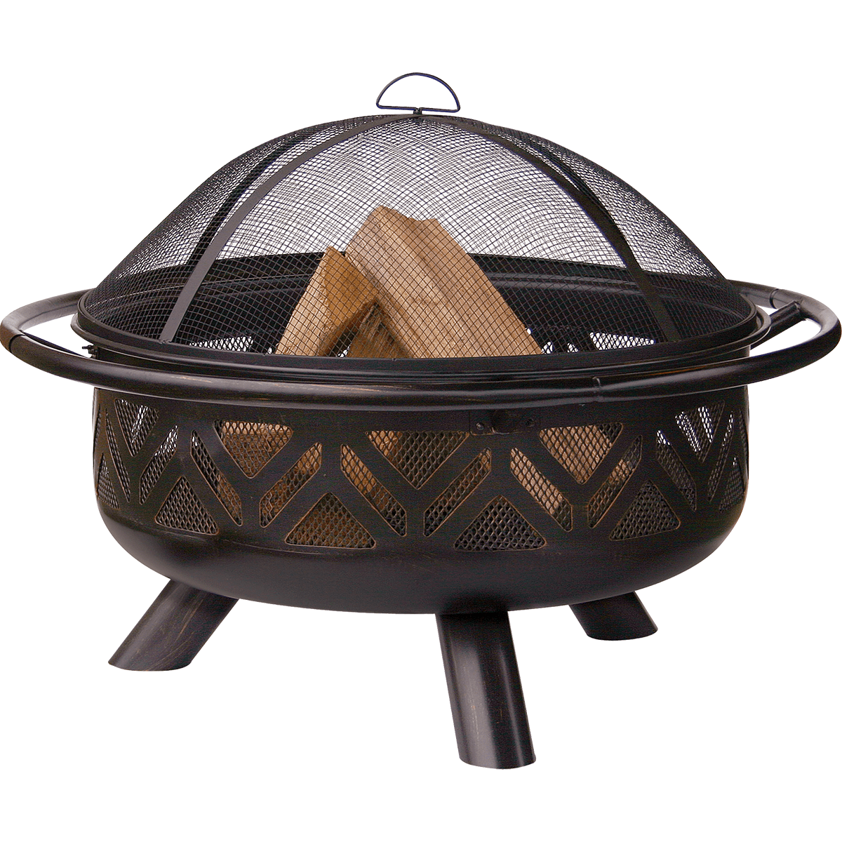 Endless Summer Oil Rubbed Bronze Outdoor Wood Burning Fire Pit