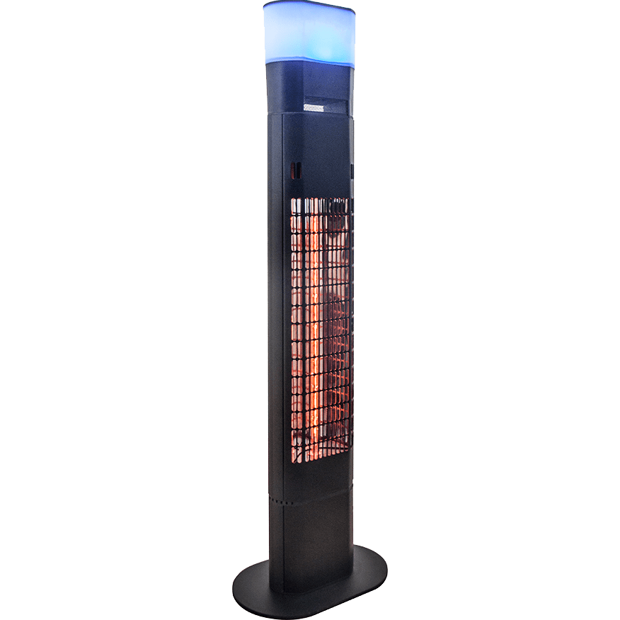 Ener G 1500 Watt Infrared Freestanding, Electric Patio Heaters Free Standing