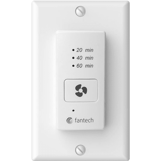 Fantech RTS4 Push-Button Wired 20-40-60 Minute Timer (415516)