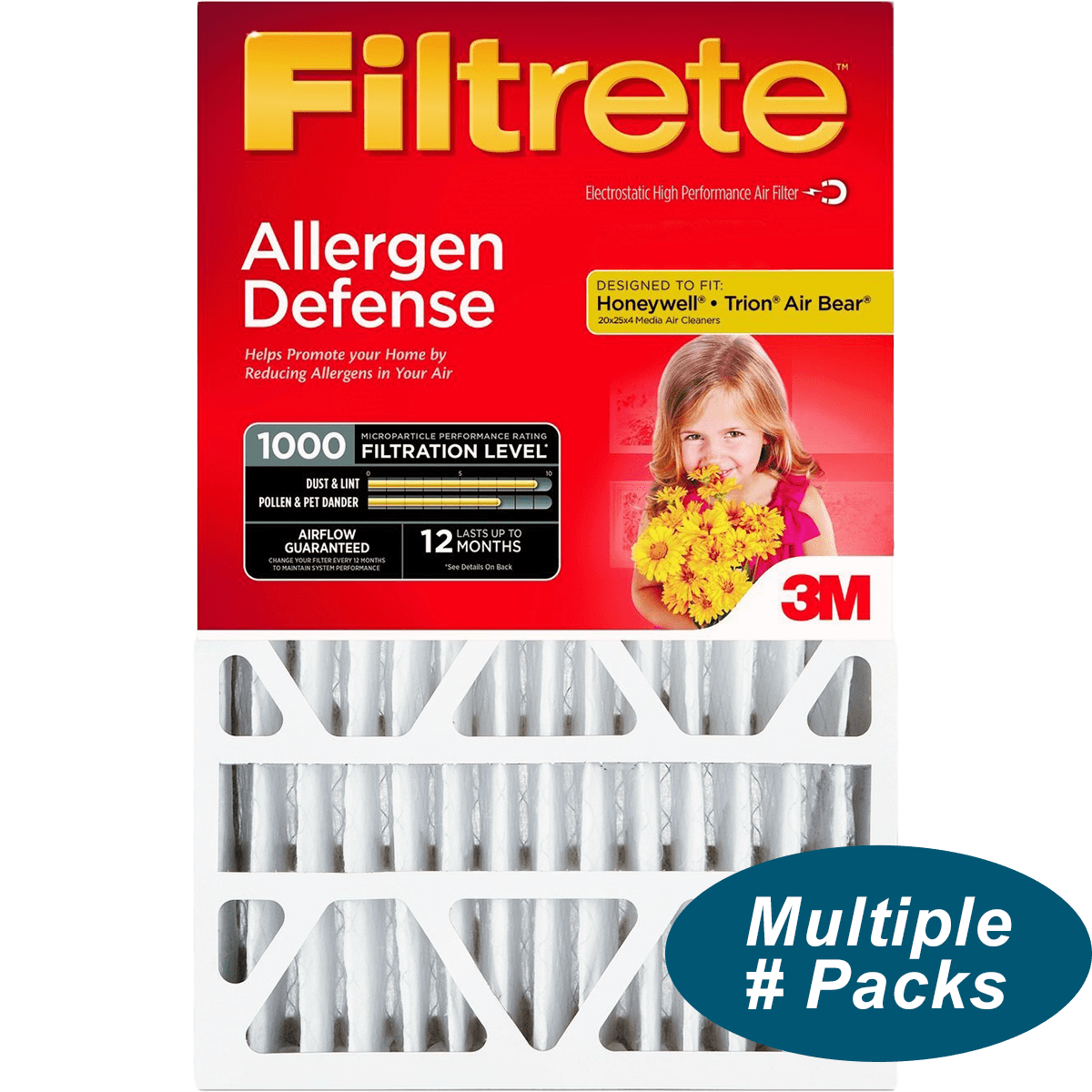 Filtrete Ultrafine Particle Reduction Filter MPR 2800 20 x 25 x 1-Inches 2-Pack by Filtrete 
