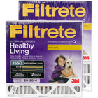 3M Filtrete Healthy Living 1500 MPR Allergen Reduction Filters for 4" Housings