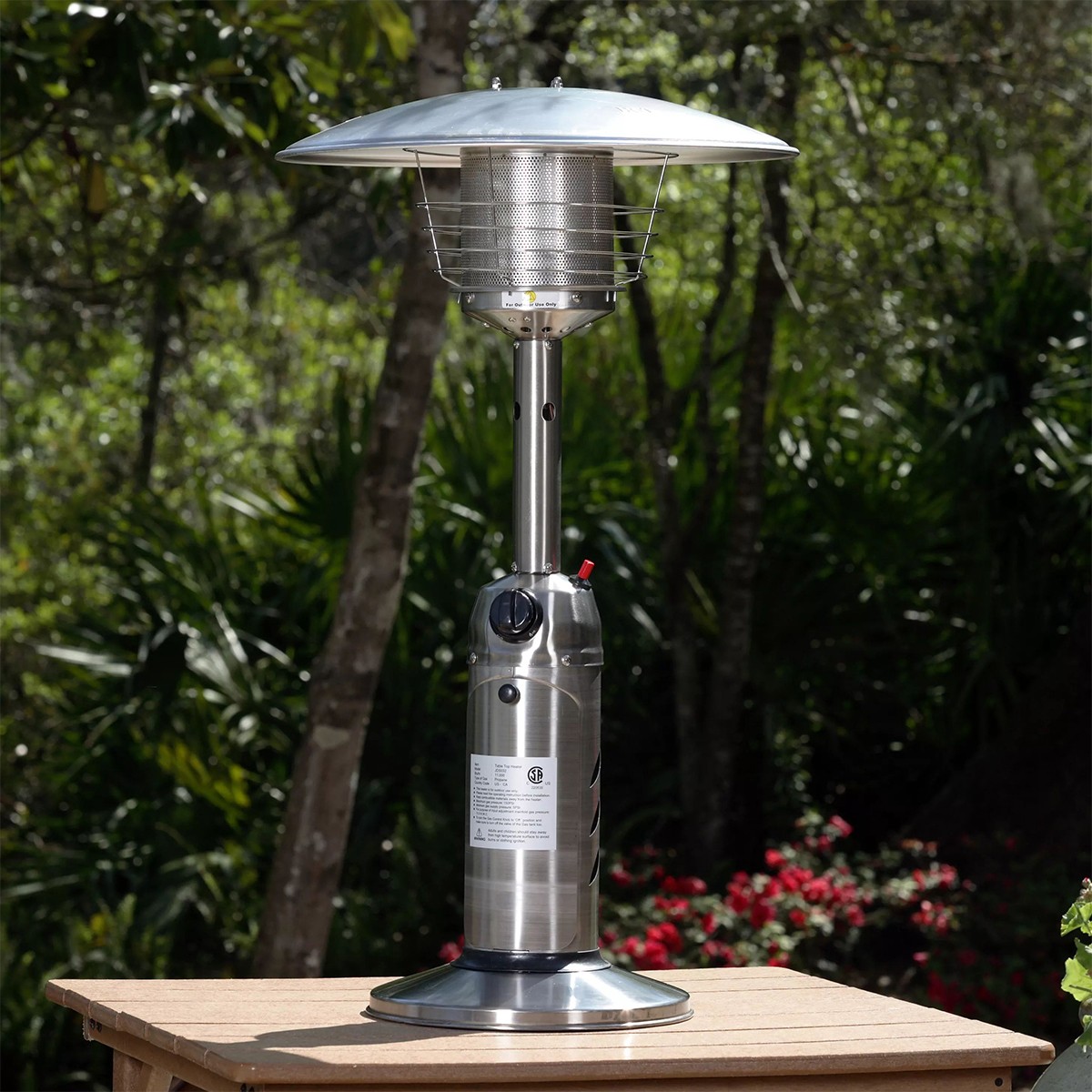 Fire Sense Table Top Patio Heater