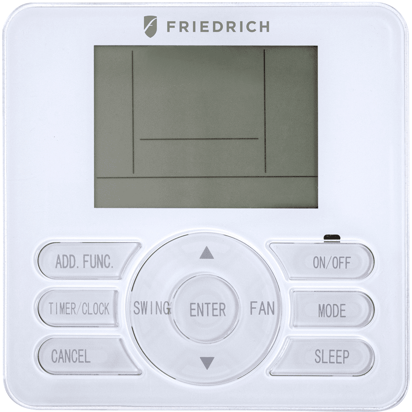 Friedrich Wall Mounted Controller for Floating Air Pro Mini-Split AC