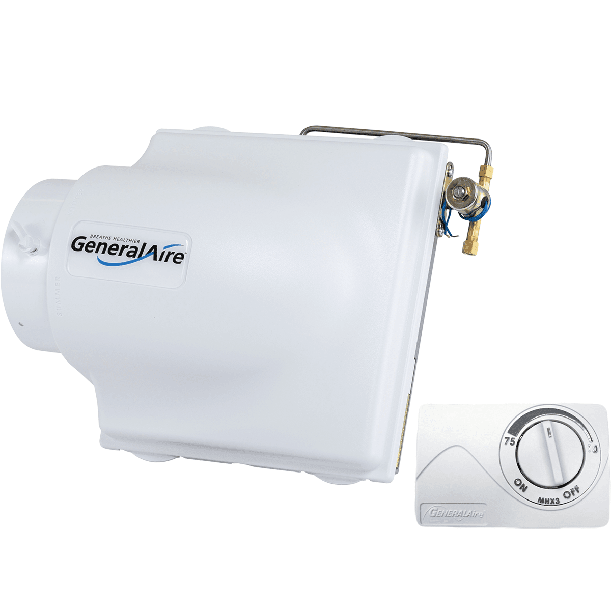 General Aire Model 3200M Bypass Evaporative Humidifier For Up To 3,200 Sq. Ft. - Manual Control