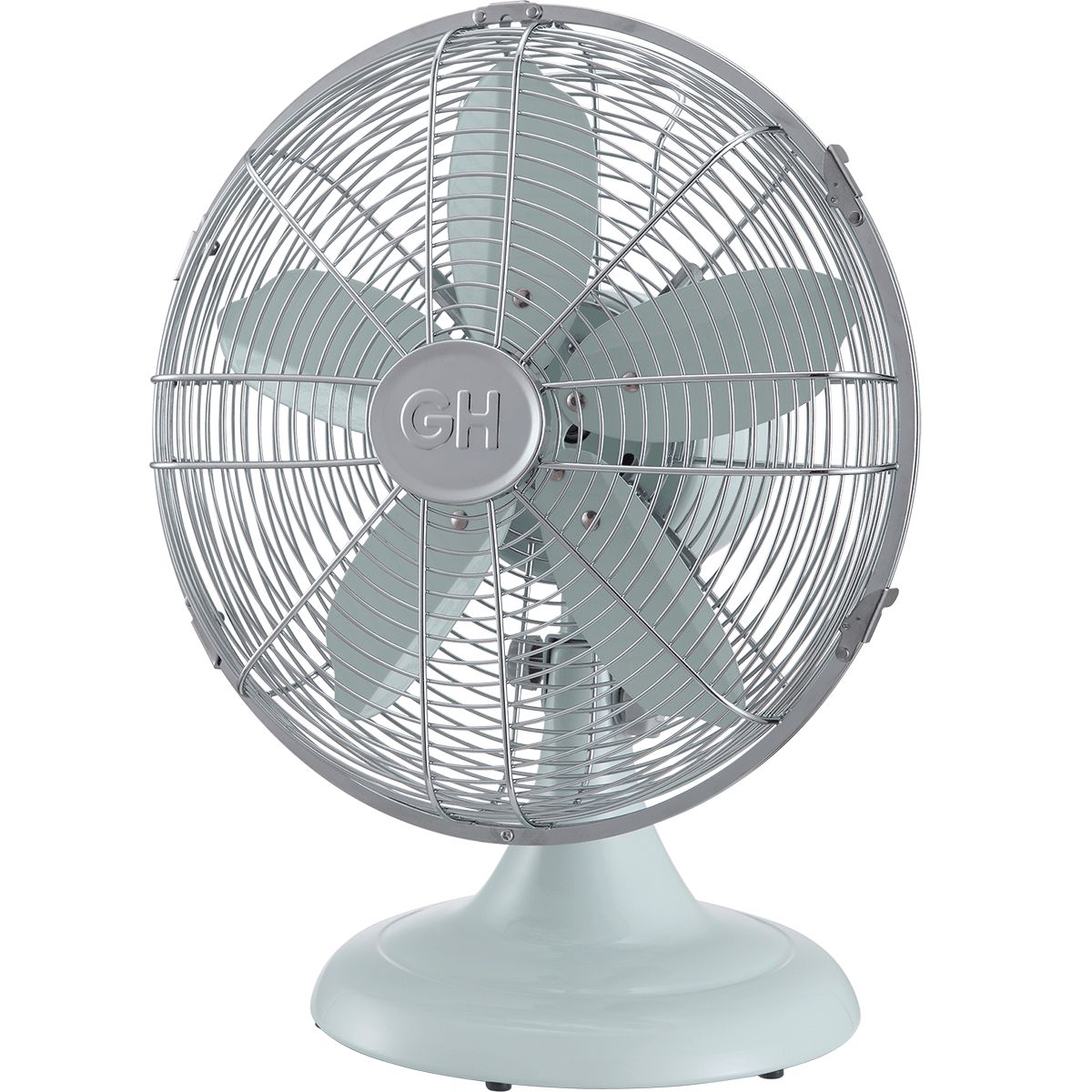 Good Housekeeping 12-in All-Metal Retro Table Fan - Breezewave