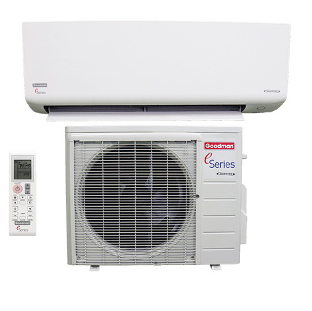 Goodman E Series 18 000 BTU 230V Ductless Mini Split Heat Pump Sylvane