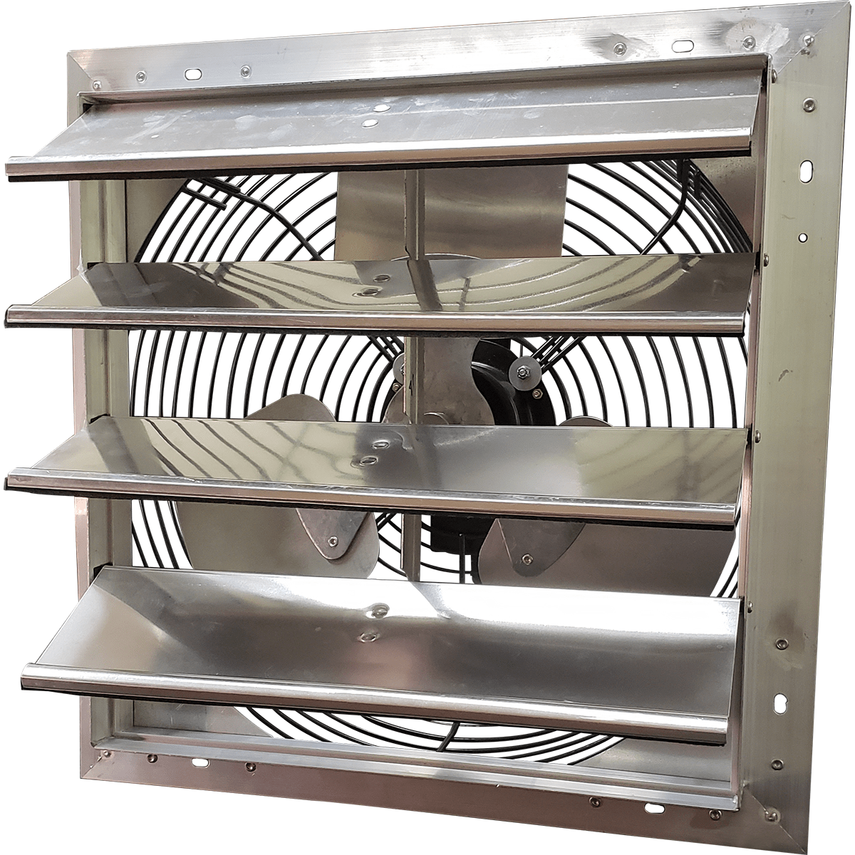 Hessaire 16 Inch 1,400 CFM Shutter Mounted Exhaust Fan - Variable Speed