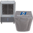 Hessaire MC37M 3,100 CFM 3-Speed Portable Evaporative Cooler with Cover - view 3