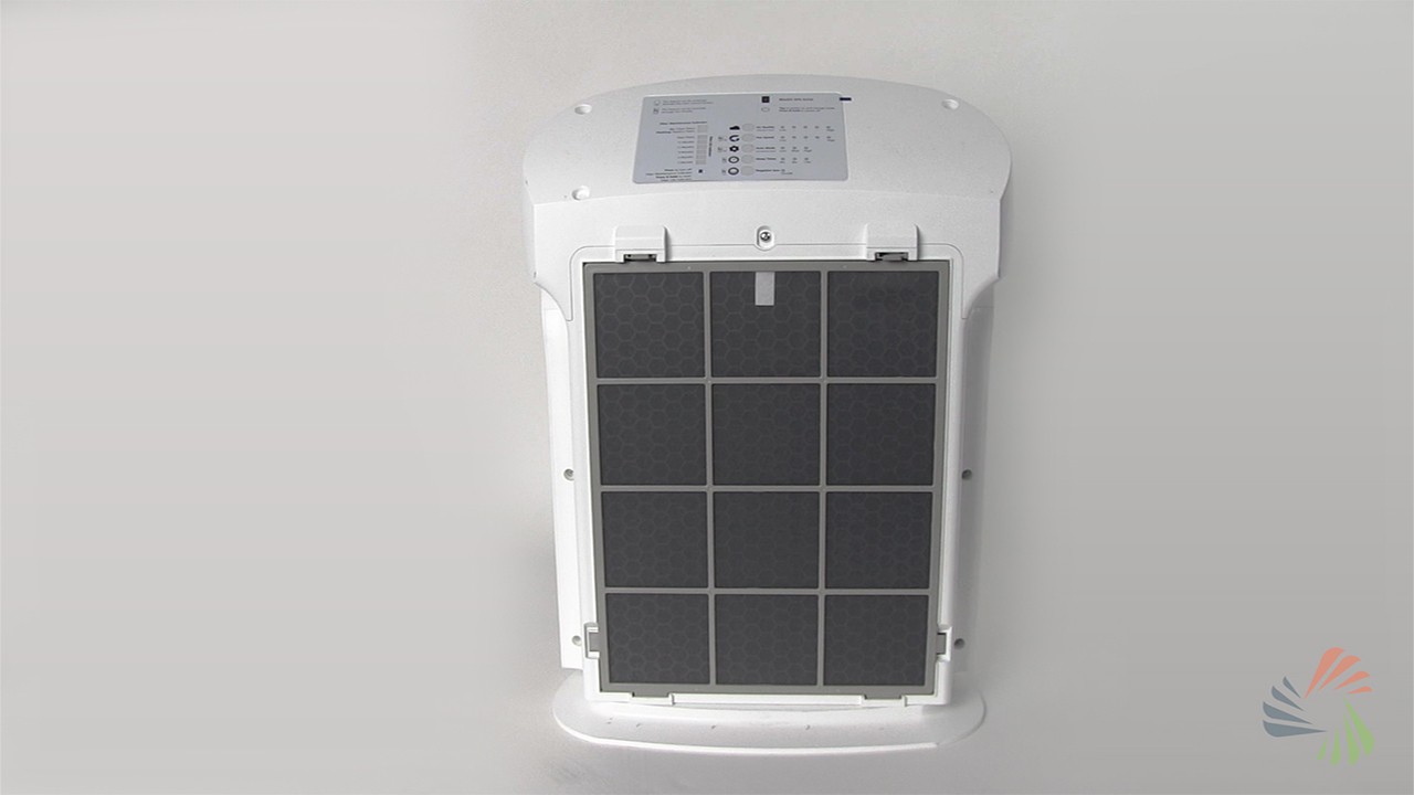 Insert Pre-Filter into Rabbit Air BioGS HEPA Air Purifier