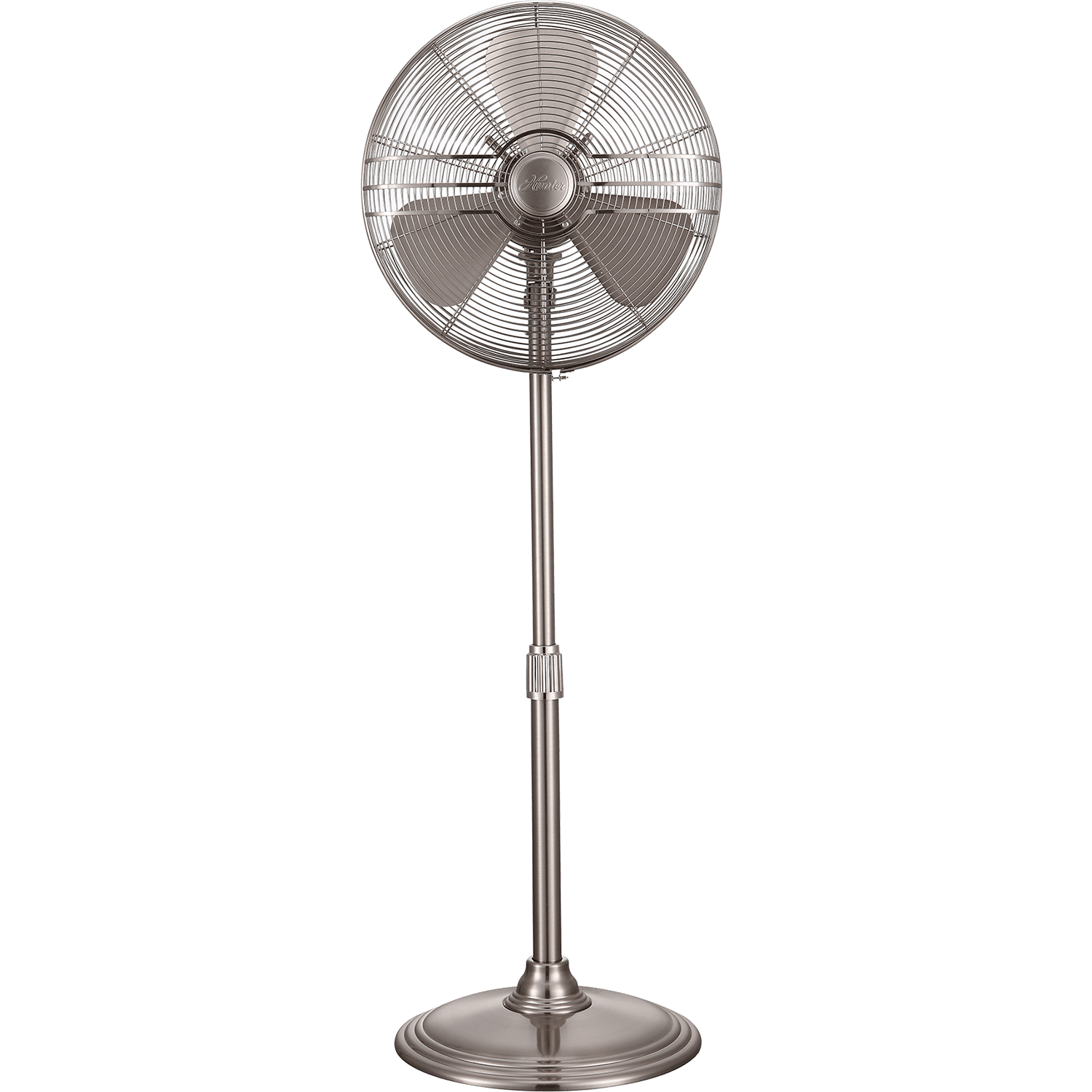 Metal Table Fan Oscillating Portable Fans Hunter 3-Speed Cooling Pedestal Retro 