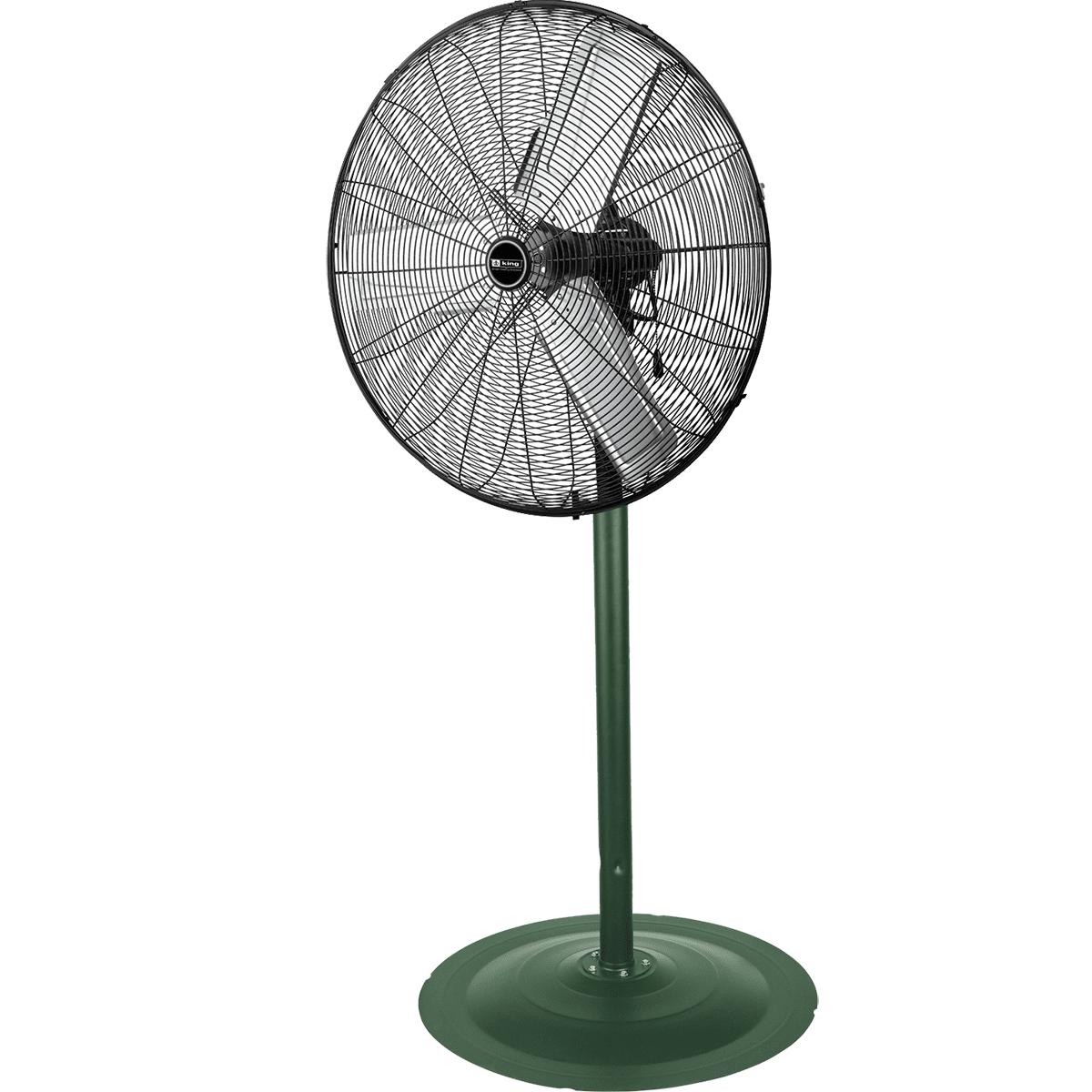 King Electric Outdoor Rated Oscillating Pedestal Fan - 24-inch