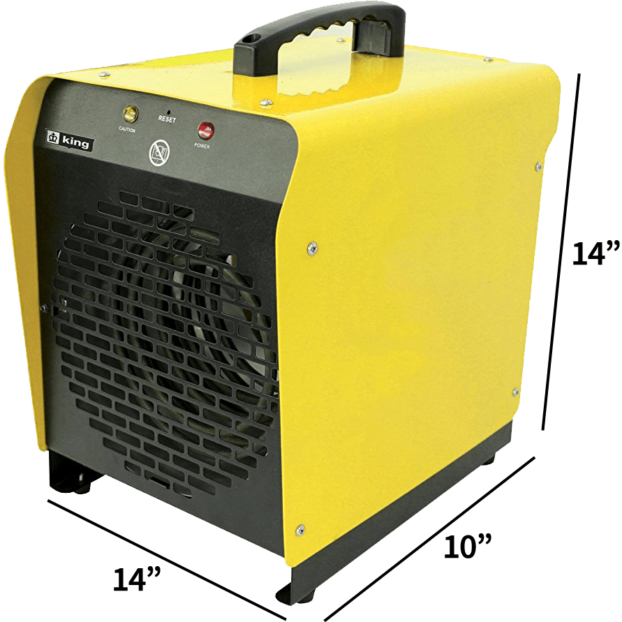 Electric garage store heater 120v