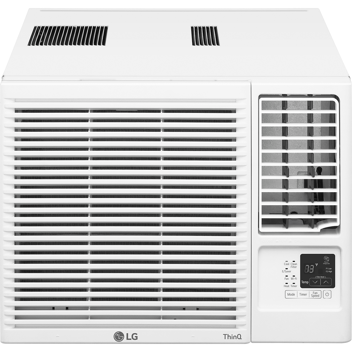 LG 12,000 BTU Smart Wi-Fi Enabled Window Air Conditioner w/Heat