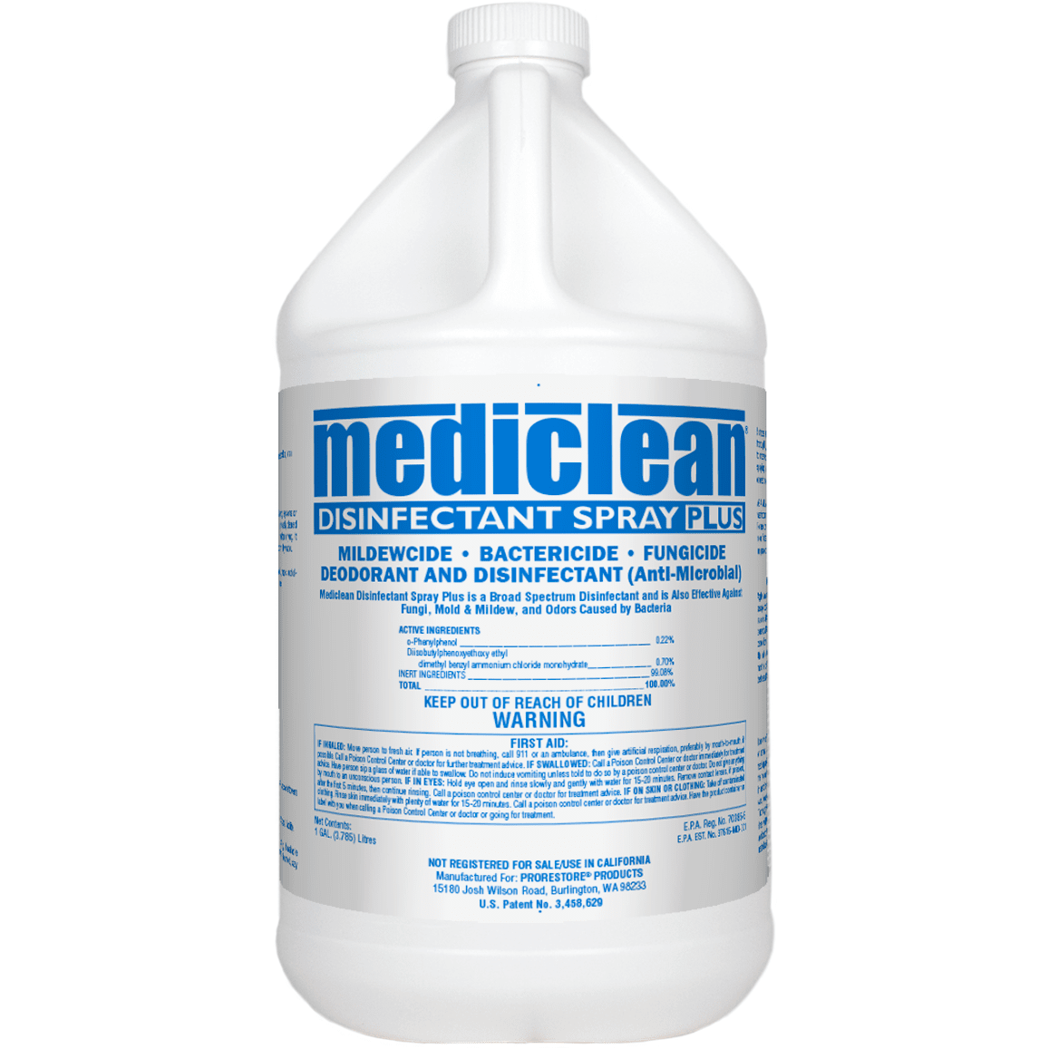 MediClean Disinfectant Spray Plus (STANDARD) - Case of 4