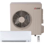 Mitsubishi 16 SEER 24 000 BTU WR Series Mini Split Heat Pump Sylvane