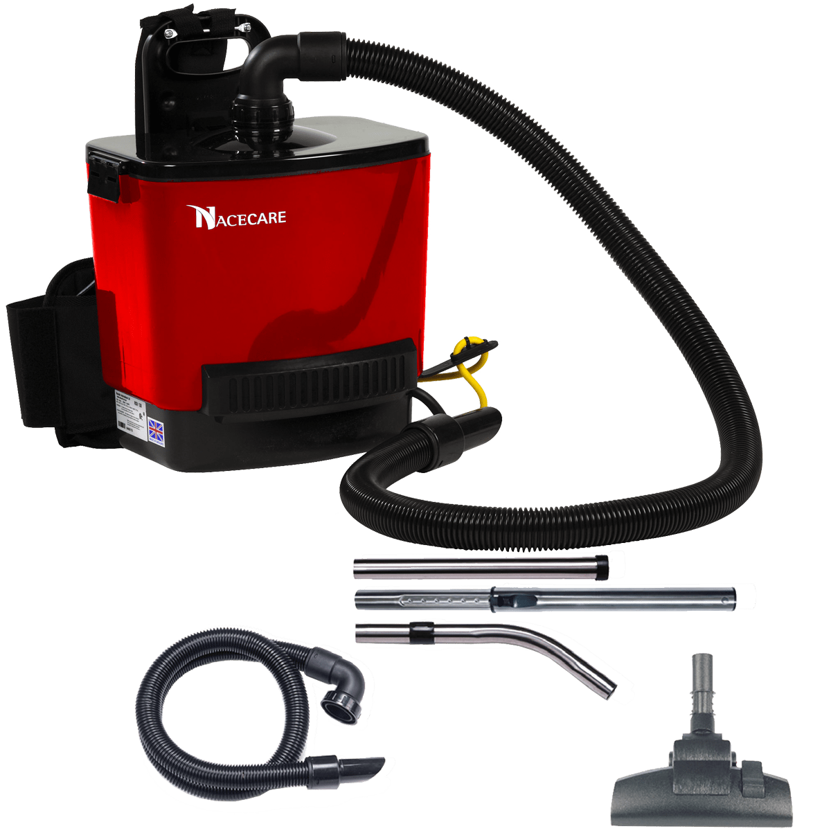 NaceCare RSV130 Electric Backpack Vacuum Sylvane