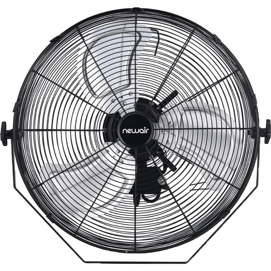 NewAir Outdoor Rated High Velocity 3-Speed Fan - 20-in Wall Mount