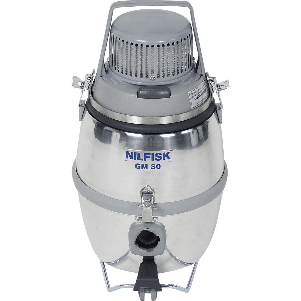 Nilfisk Aspiradora HEPA GM80, 110-120V, 3-1/4 galones.