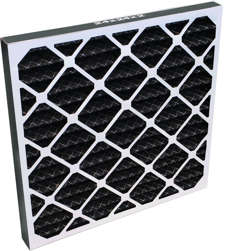 Novatek Novair F4038 Carbon Pleated Box Filter (16 x 16 x 2) Sylvane