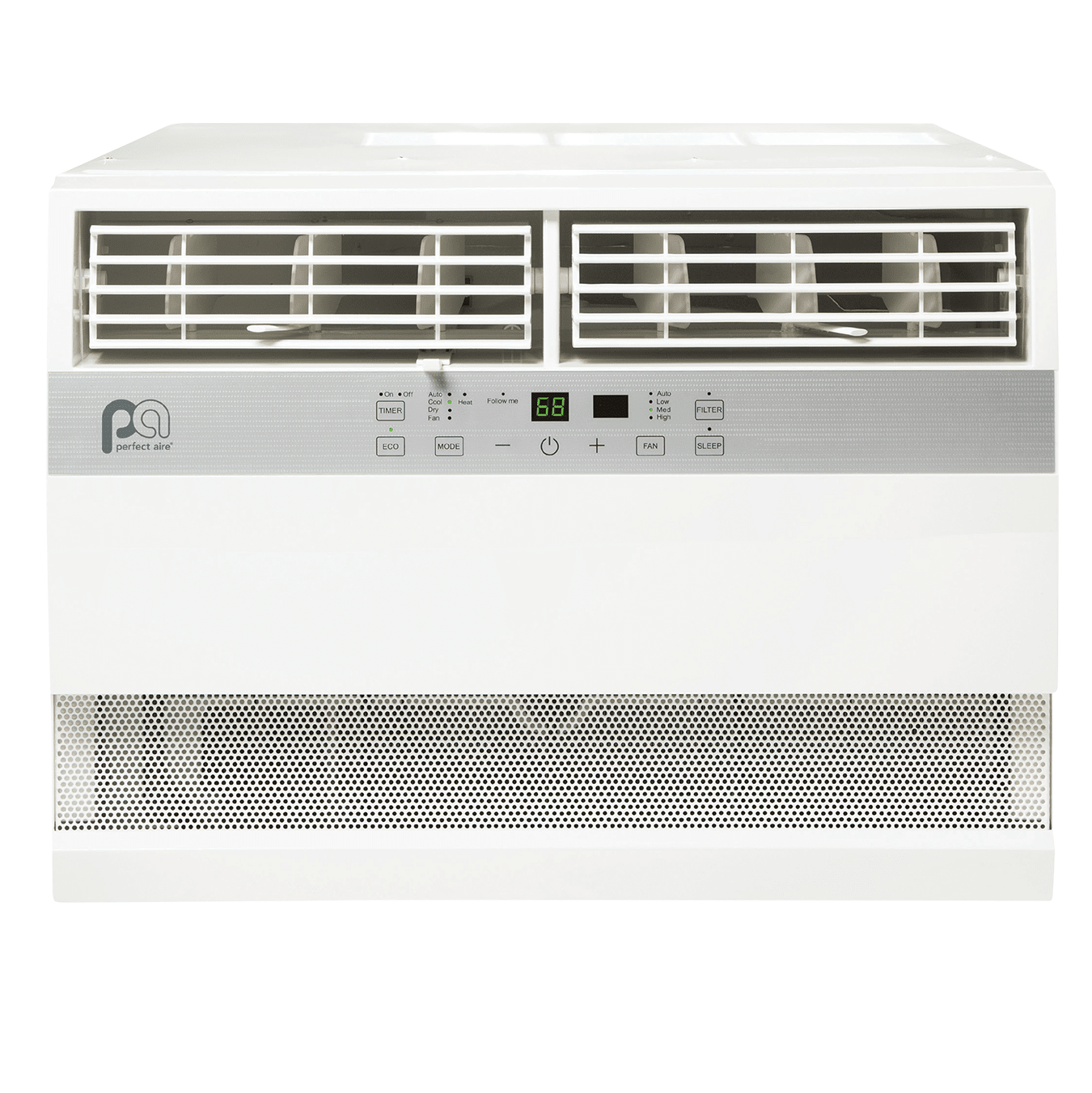 Perfect Aire 12,000 BTU Window Air Conditioner with Electric Heat