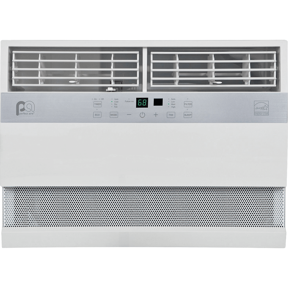 Perfect Aire 12,000 BTU Flat Panel Window Air Conditioner (6PAC12000)