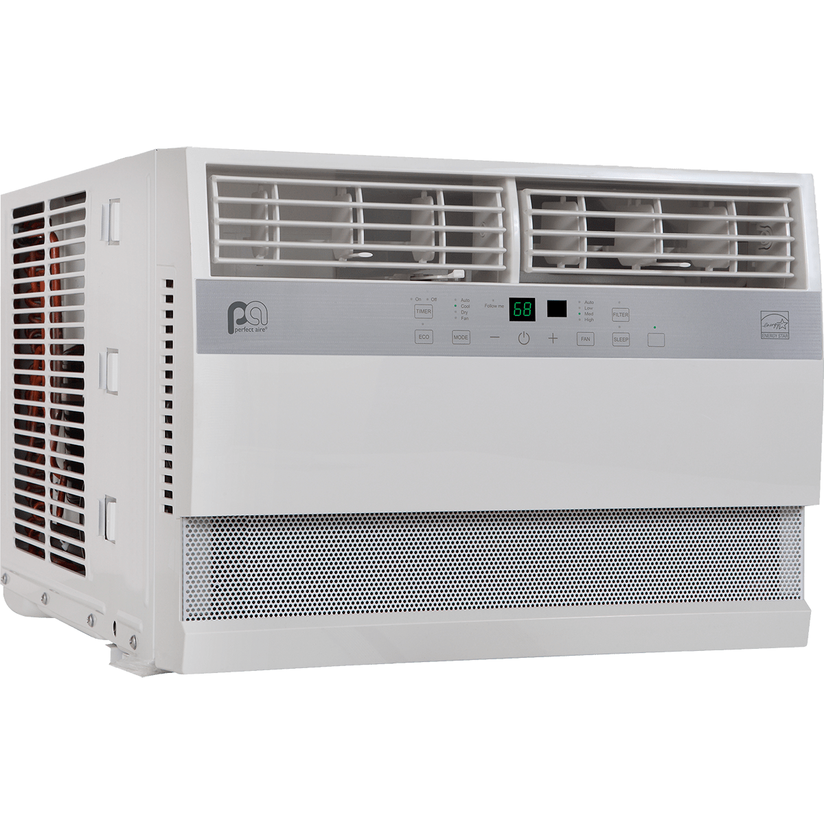 Perfect Aire 12 000 Btu Flat Panel Window Ac 6pac12000 Sylvane