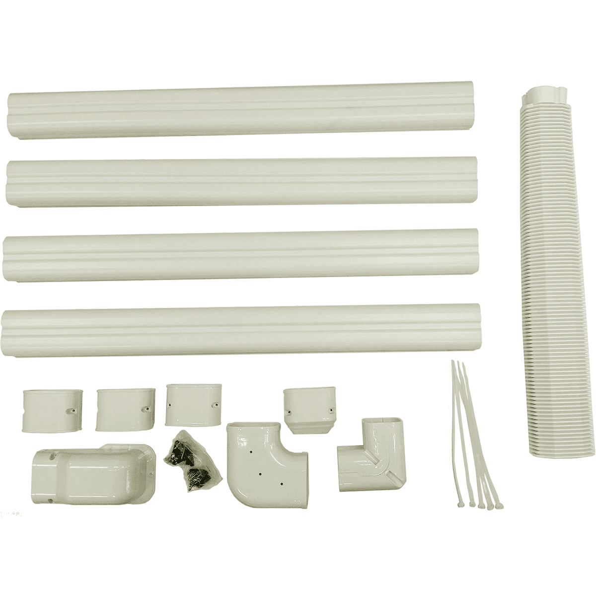 Pioneer Decorative PVC Line Cover Kit for Mini Split AC's & Heat Pumps (WYS-LCVR-KIT)