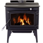 US Stove 900 Sq. ft. Cast Iron Wood Stove