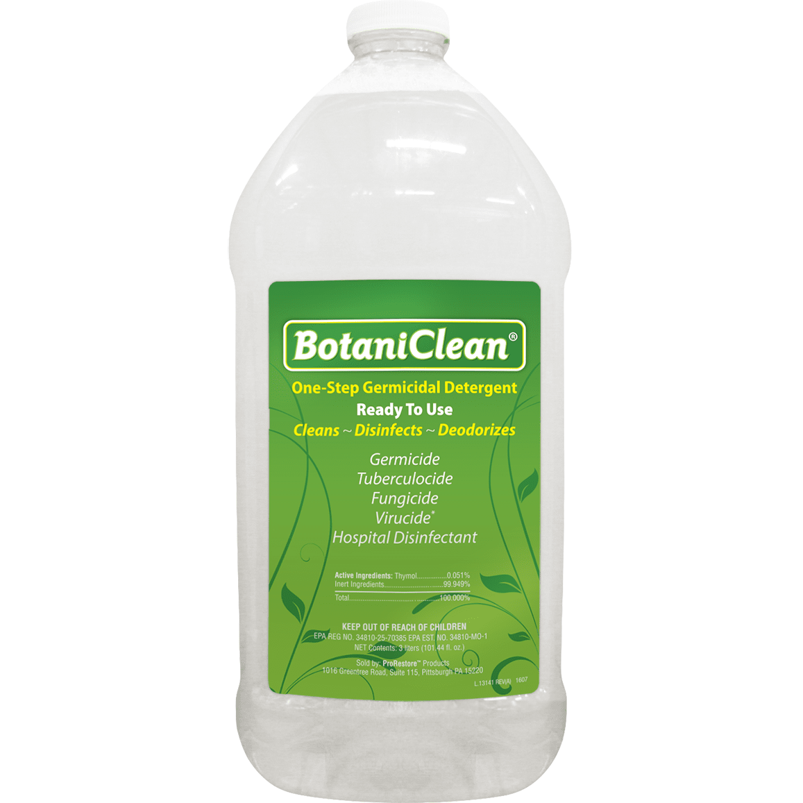 MediClean BotaniClean Germicidal Disinfectant - Case of 4