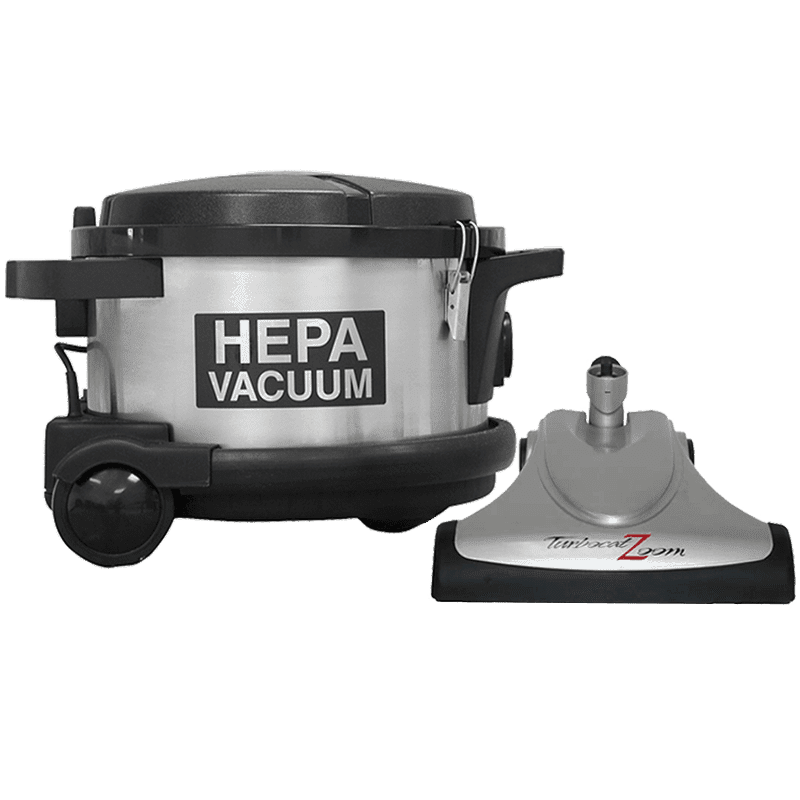 Pullman-Holt 390ASB HEPA 4 Gallon Canister Vacuum  with Air Driven Turbo Brush - Primary View