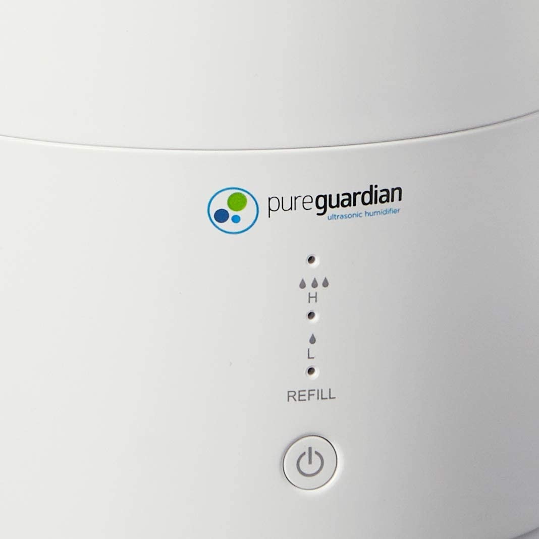PureGuardian 0.8 Gallon Top Fill Cool Mist Ultrasonic Humidifier