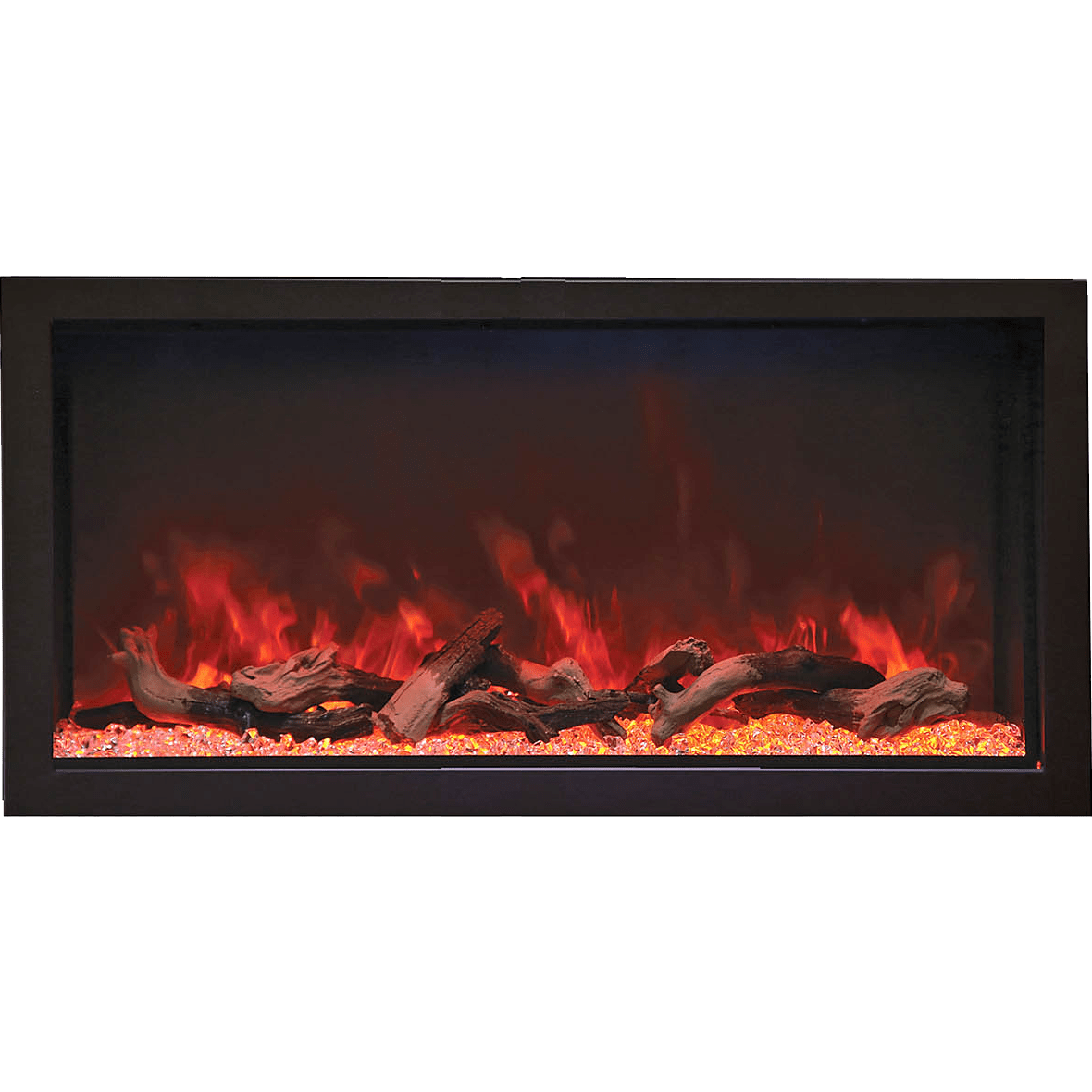 Remii Extra Tall Indoor/Outdoor Built-In Electric Fireplace - 45 Inch
