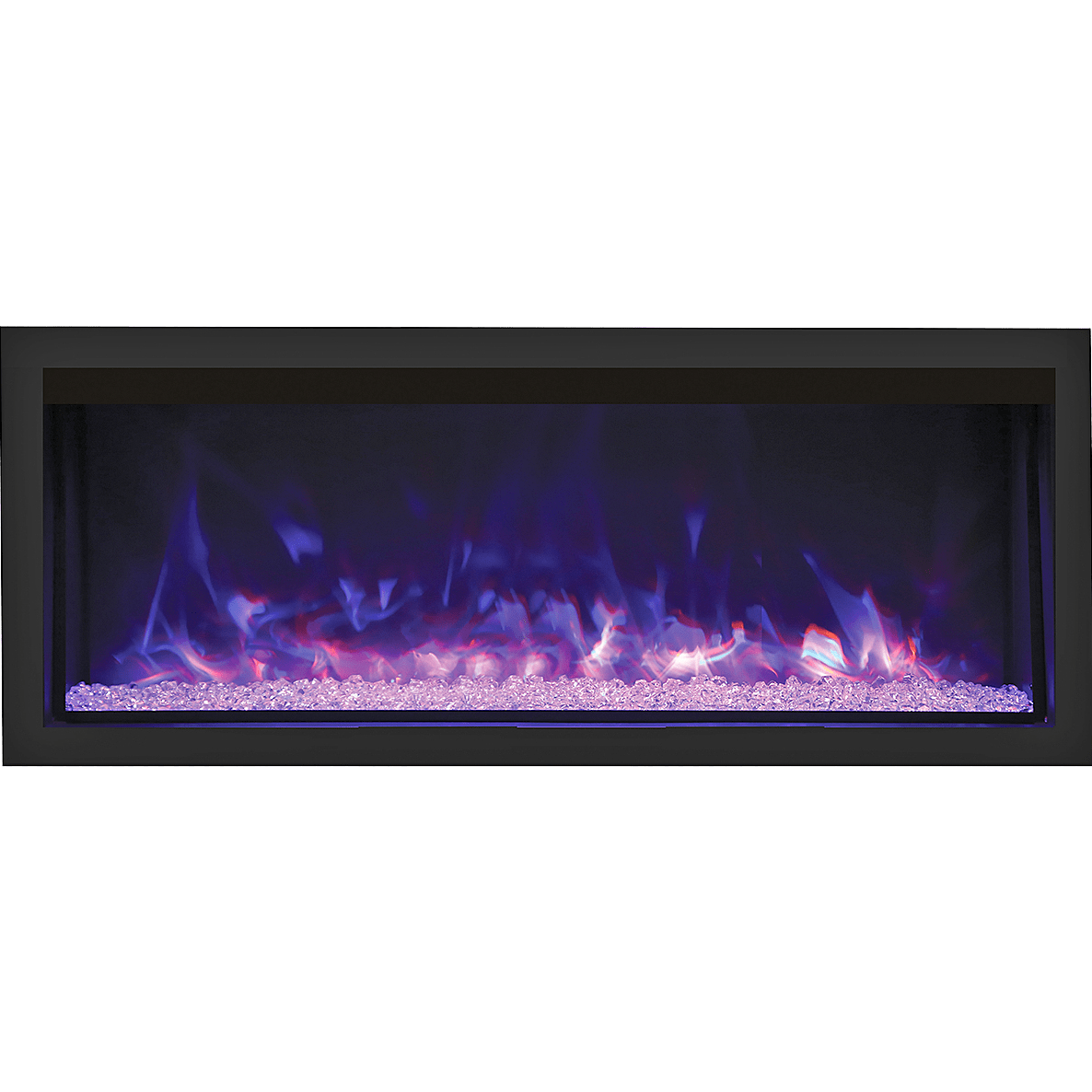 Remii Extra Tall Indoor/Outdoor Built-In Electric Fireplace - 55 Inch