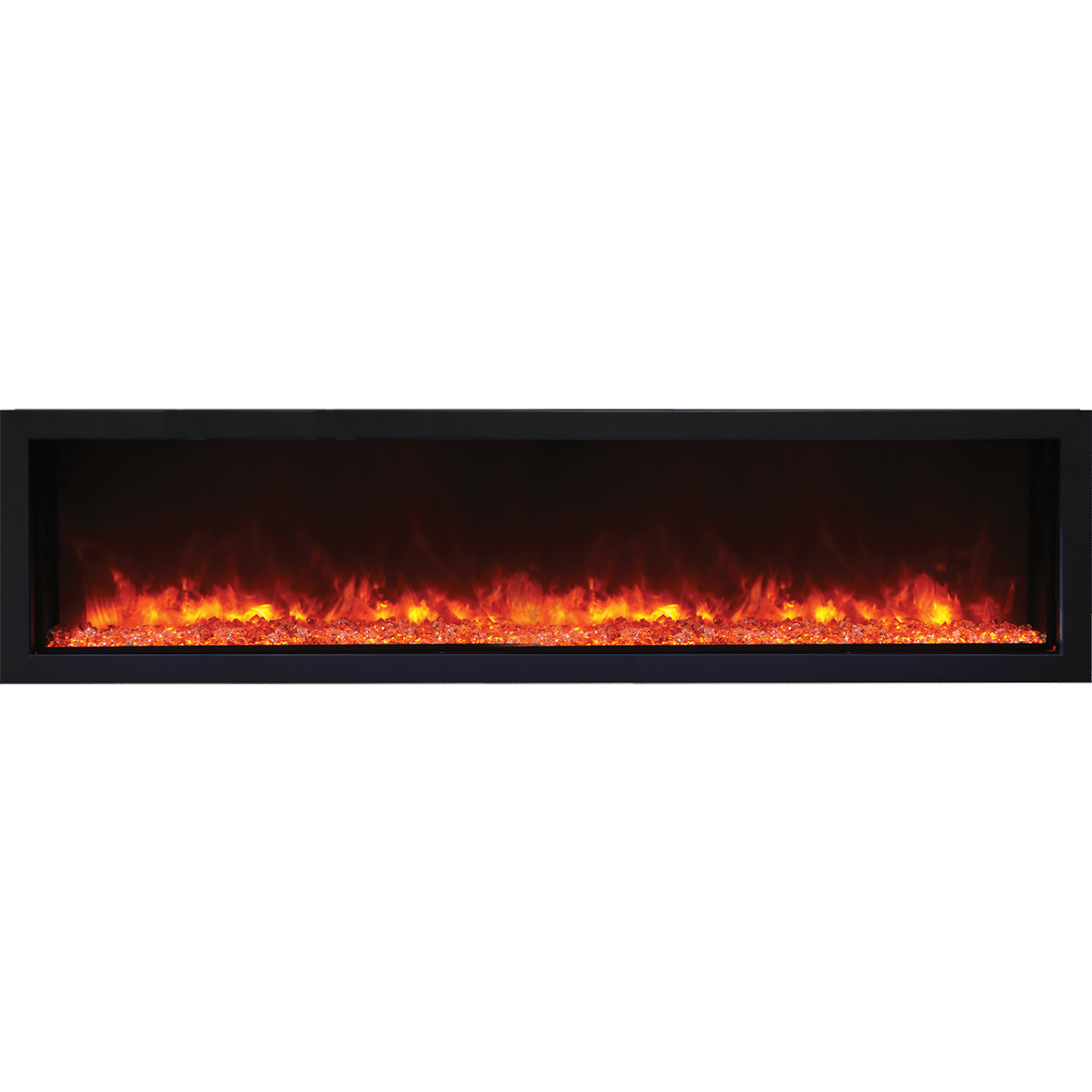 Remii Extra Slim Indoor/Outdoor Built-In Electric Fireplace - 65 Inch