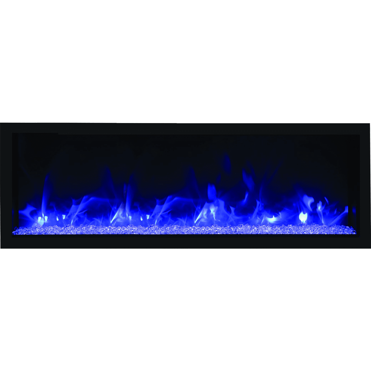 Remii Extra Tall Indoor/Outdoor Built-In Electric Fireplace - 65 Inch