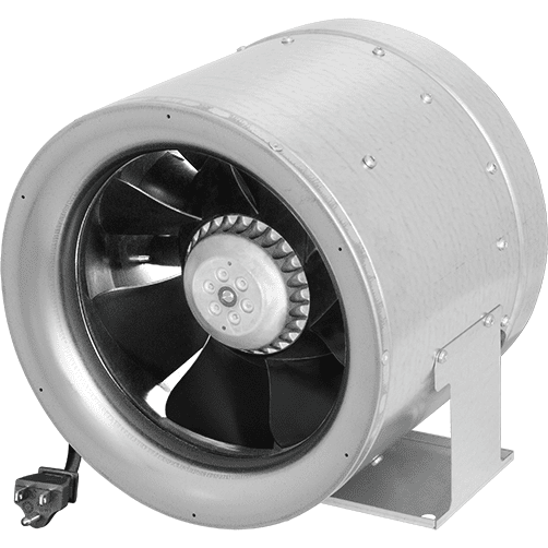 Ruck Air Movement 10-In. Prime 1015 CFM Mixed Flow Inline Duct Fan