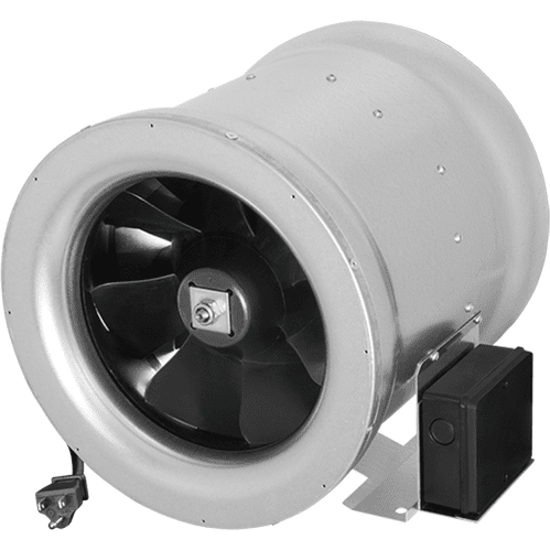 Ruck Air Movement 12-In. Prime 1684 CFM Mixed Flow Inline Duct Fan