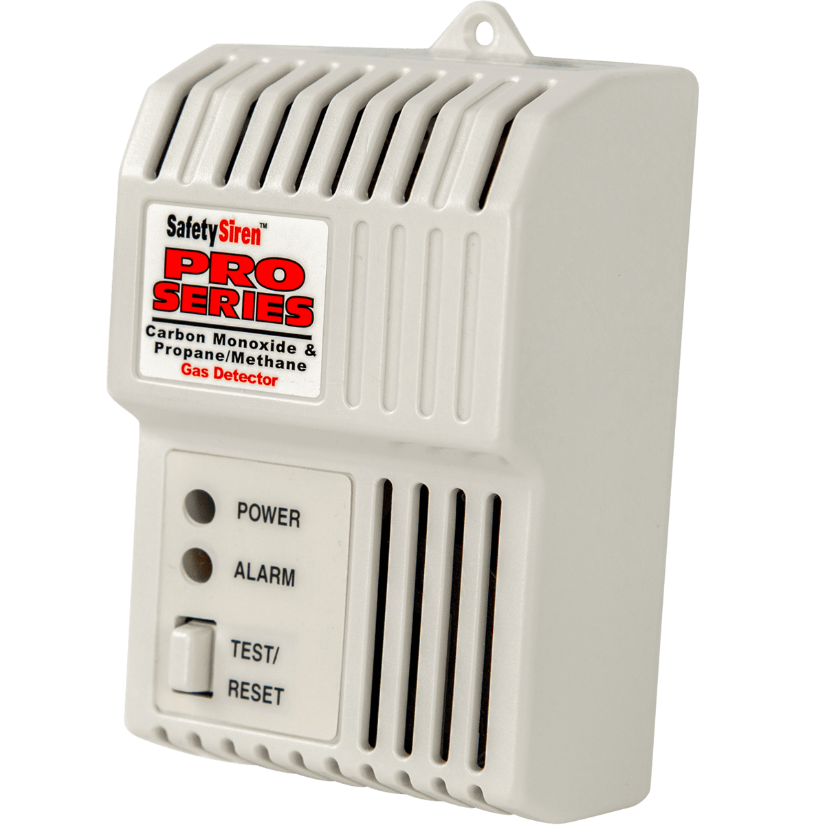 Propane & Methane HS80504 Safety Siren 3 in 1 Gas Detector  Carbon Monoxide 