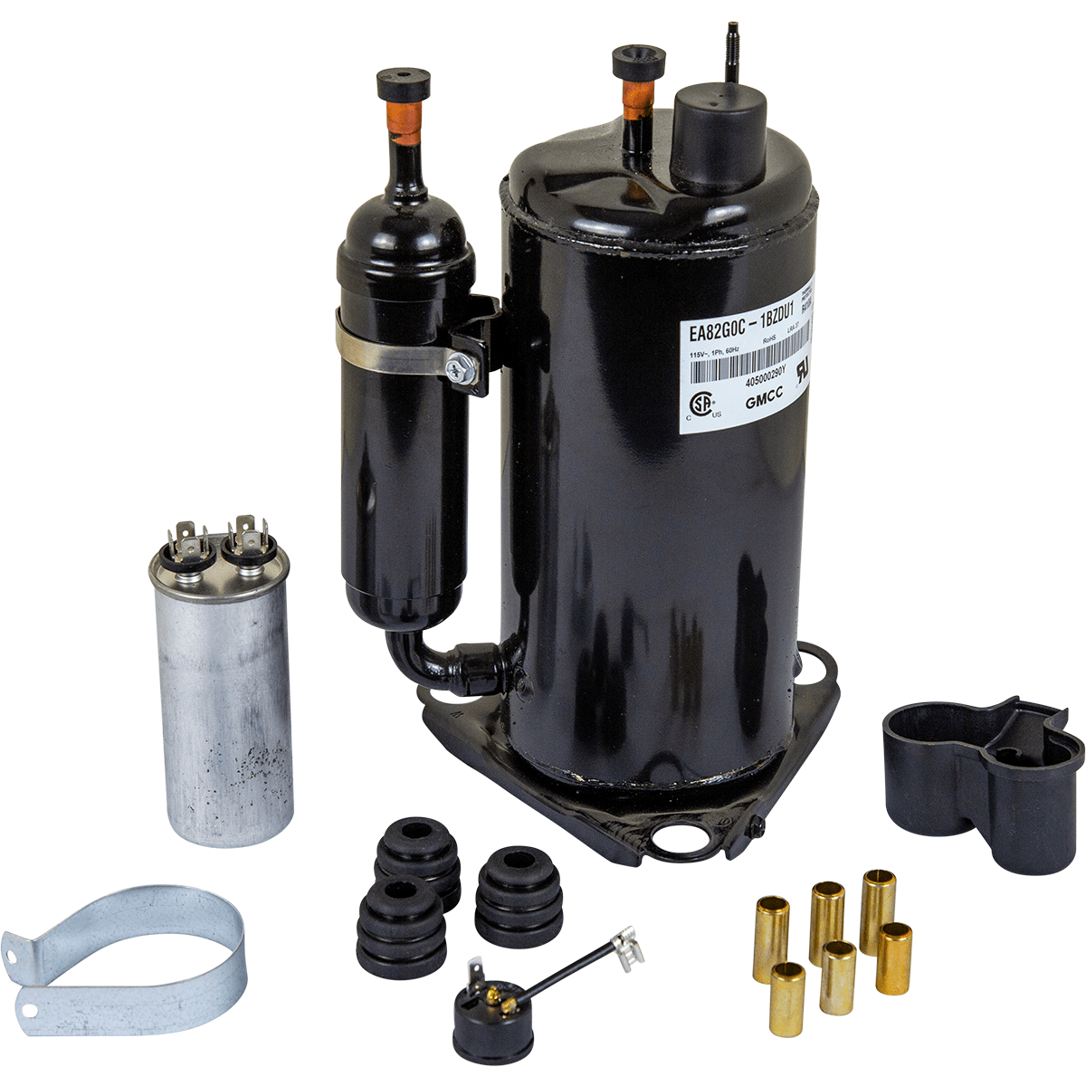 Santa Fe Replacement Compressor w/Capacitor & Overload For Classic Dehumidifier (4032371)