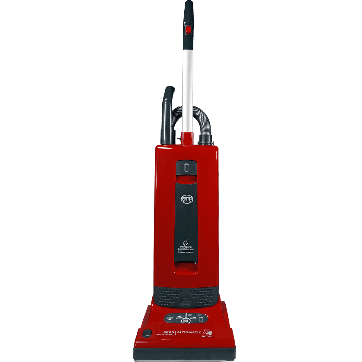 SEBO Automatic X4 Boost Upright Vacuum - Red - Primary View