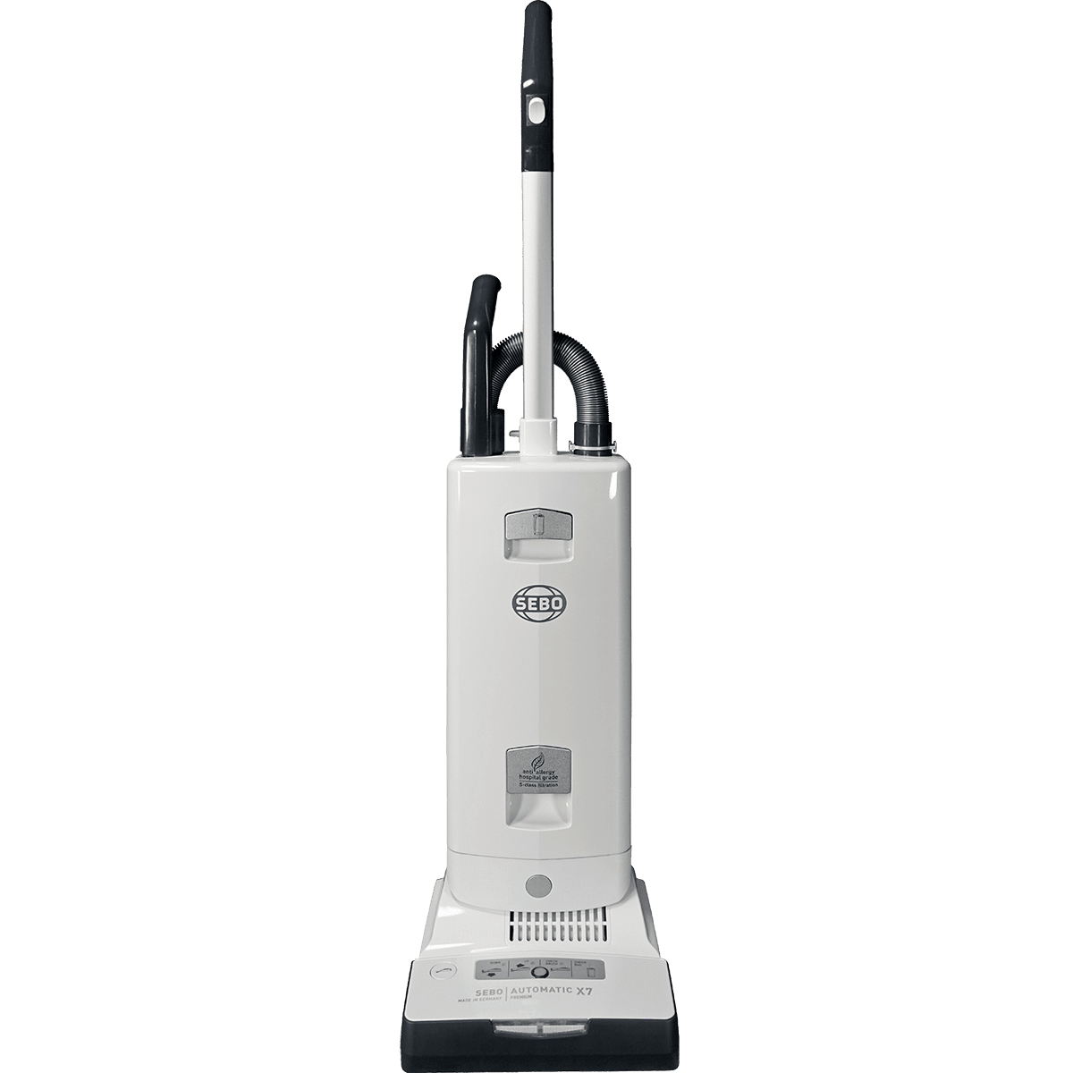 SEBO Automatic X7 Premium Upright Vacuum Cleaner - White - Primary View