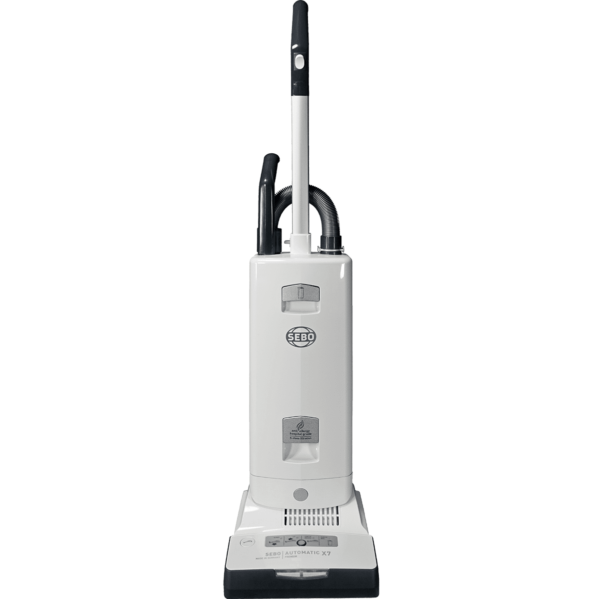 SEBO Automatic X7 Premium Upright Vacuum Cleaner - White