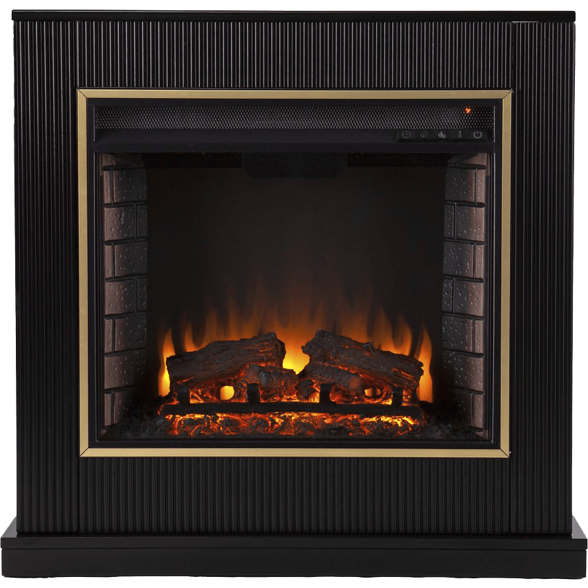 Southern Enterprises Crittenly Contemporary Electric Fireplace Standard