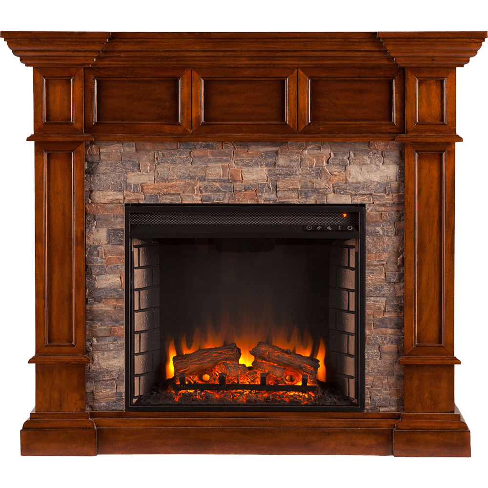 Southern Enterprises Merrimack Convertible Fireplace